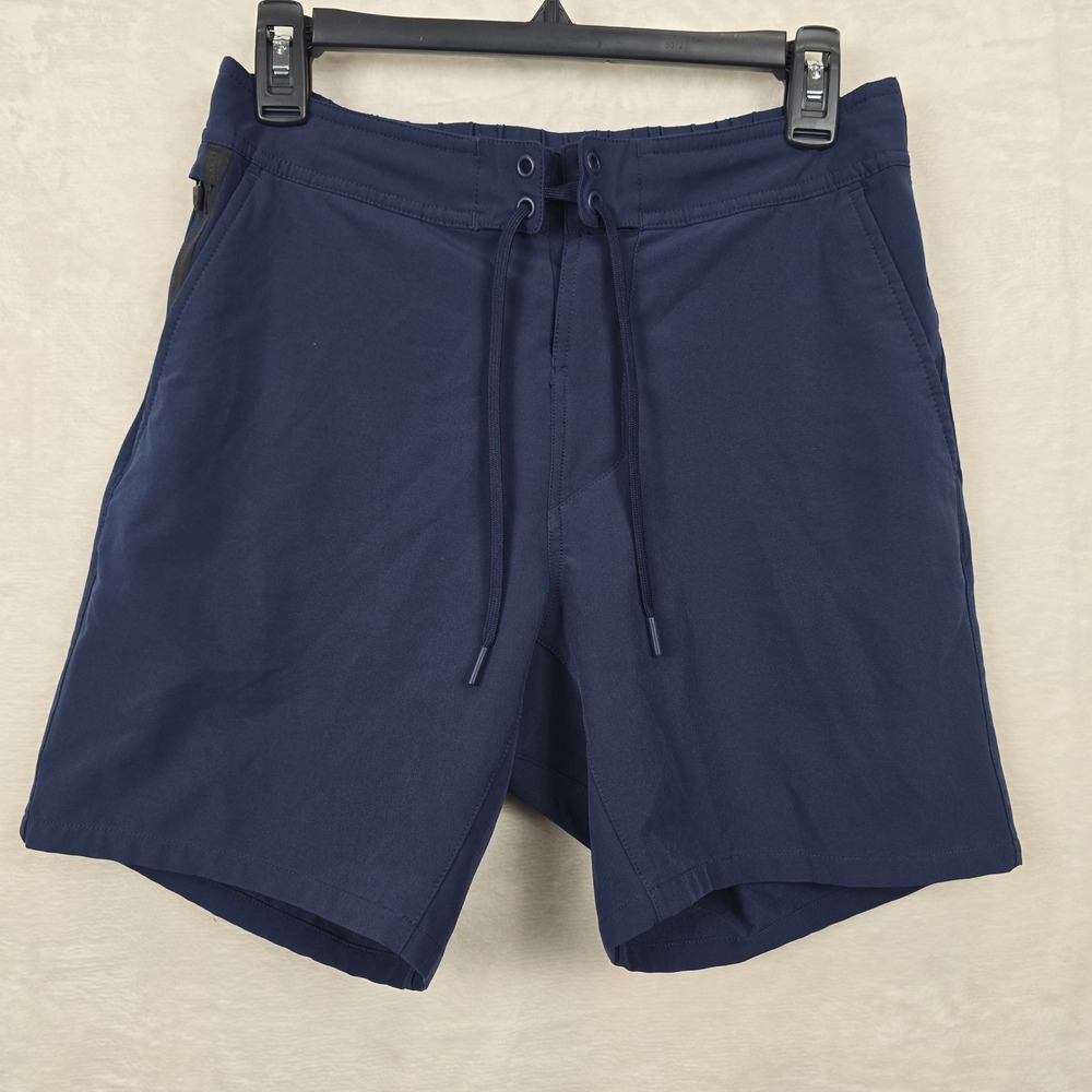Ten Thousand Mens Navy Blue Foundation Short 7 Inch Inseam Size Small